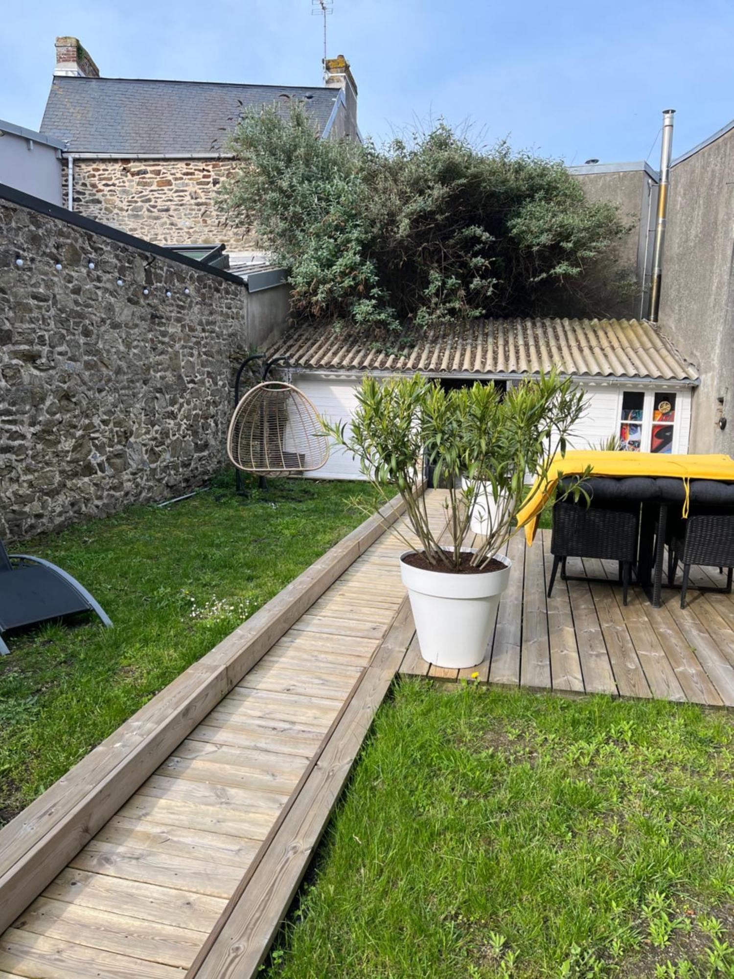 Maison De Ville Avec Jardin Clos Des Matignon Granville Zewnętrze zdjęcie